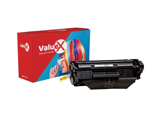 ValueX HP 12A Black Standard Capacity Compatible New Build Toner Cartridge 2k pages - Q2612A