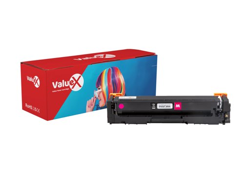 ValueX HP 203X Magenta High Yield Compatible New Build Toner Cartridge 2.5k pages - CF543X