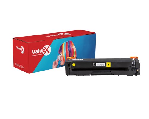 ValueX HP 203A Yellow Standard Capacity Compatible New Build Toner Cartridge 1.3k pages - CF542A