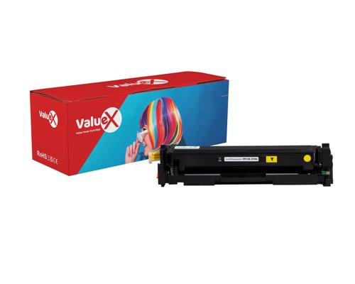 ValueX HP 410A Yellow Standard Capacity Compatible New Build Toner Cartridge 2.3k pages - CF412A