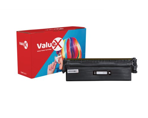 ValueX HP 410X Black High Yield Compatible New Build Toner Cartridge 6.5k pages - CF410X