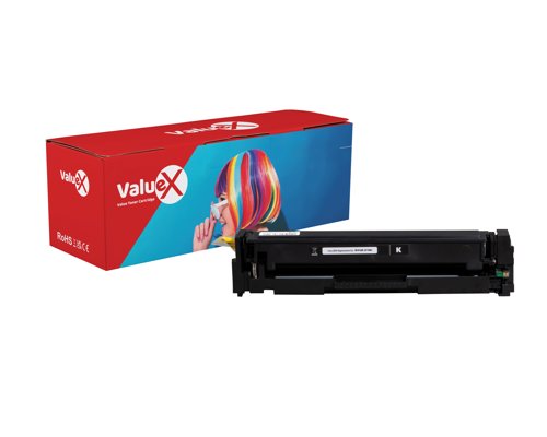 ValueX HP 410A Black Standard Capacity Compatible New Build Toner Cartridge 2.3k pages - CF410A