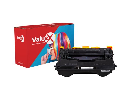 ValueX HP 37A Black Standard Capacity Compatible New Build Toner Cartridge 11k pages - CF237A