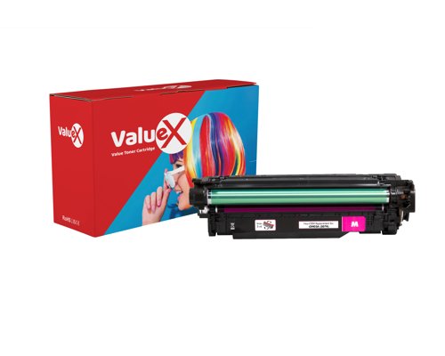 ValueX HP 507A Magenta Standard Capacity Compatible New Build Toner Cartridge 6k pages - CE403A