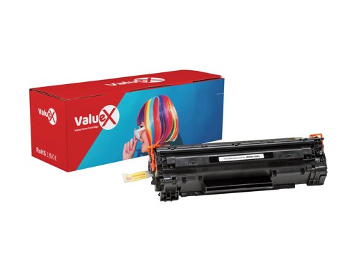 ValueX HP 35A Black Standard Capacity Compatible New Build Toner Cartridge 1.5k pages - CB435A