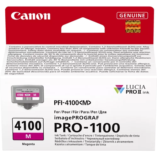 Canon PFI-4100 Magenta Ink - 6779C001