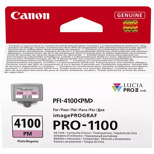 Canon PFI-4100 Photo Magenta Ink - 6782C001