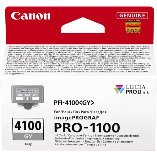 Canon PFI-4100 Grey Ink - 6783C001