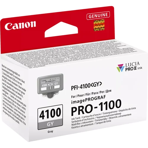 Canon PFI-4100 Grey Ink - 6783C001