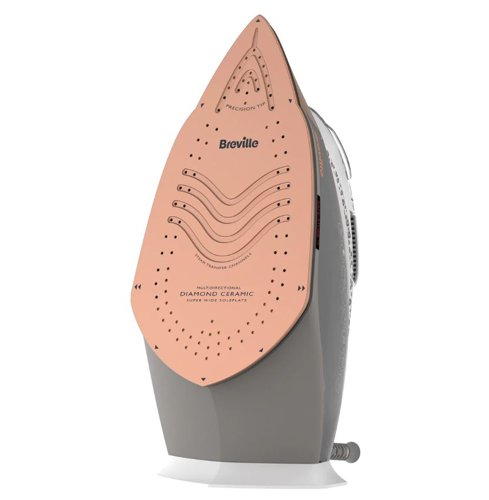 Breville VIN401 DiamondXpress Steam Iron White/Rose Gold VIN40101 Laundry Appliances BRV06143