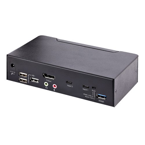 StarTech.com 2 Port USB C 4K DisplayPort KVM Switch