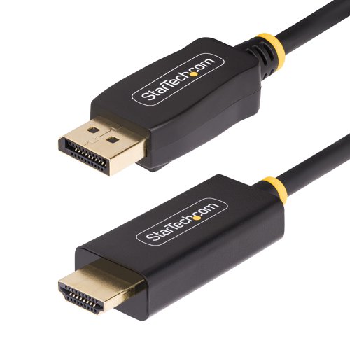 StarTech.com 3m DisplayPort to HDMI Adapter Cable; 4K 60Hz with HDR