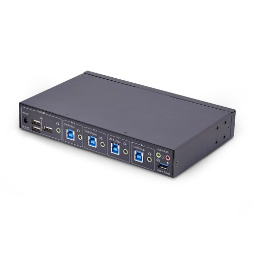 StarTech.com 4 Port KM Switch with Mouse Roaming