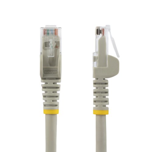 Low Smoke Zero Halogen (LSZH) Category 6 Snagless Network Patch Cable supports error-free Multi Gigabit connections: 1Gbps, 2.5Gbps, 5Gbps and 10Gbps (up to 160ft/55m). This PVC free high-performance cable offers reliable connectivity to all networking devices, such as Network Interface Cards (NIC), servers, routers, network attached storage (NAS), VoIP phones, PoE devices, etc.This Eco-friendly LSZH CAT6 cable produces lower levels of toxic corrosive fumes and white smoke in the event of a fire, which offers higher visibility, allowing for a safer and faster evacuation.Made with 100% bare copper wire, StarTech.com cables are fully compliant with, unlike other cables that use copper clad aluminium (CCA) wire.Supports high power PoE for Laptops, IP TVs, Security Cameras, VoIP phones, NAS devices, etc.The Snagless design protects the RJ45 clip and ensures the cables are easily pulled through constrained spaces such as conduits or raceways and prevents the cable from getting caught/damaged during installation. Lab Tested and Third Party Certified for Product Performance and Safety.Hassle-free Installation with Reliable Performance and Flexibility:6.0 mm (0.23”) OD, Flexible PVC-Free jacket with 100 mm (3.93”) bend radiusFlexible HD-PE insulation for reduced Intra-pair CrosstalkSpline separator for reduced Inter-pair Crosstalk and improved heat dissipation for 100W PoE24AWG (0.25mm2), 100% copper, stranded wire twisted pairsU/UTP cable constructionElectrical Characteristics:ETL Verified for maximum performanceCable Impedance: 100 ohms ± 15% at 250 MHzMax. DC Resistance: 14 ohms per 1000 ft (305 m)Pair to GND Capacitance: 330 pF per 328 ft (100 m)Mutual Capacitance: 5.6 nF per 1000 ft (305 m)Propagation Delay Skew: 45 ns per 328 ft (100 m)