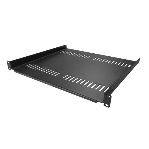 StarTech.com 2 Pack 1U Server Rack Shelf Vented - 44lb Capacity; 16 Inch Deep