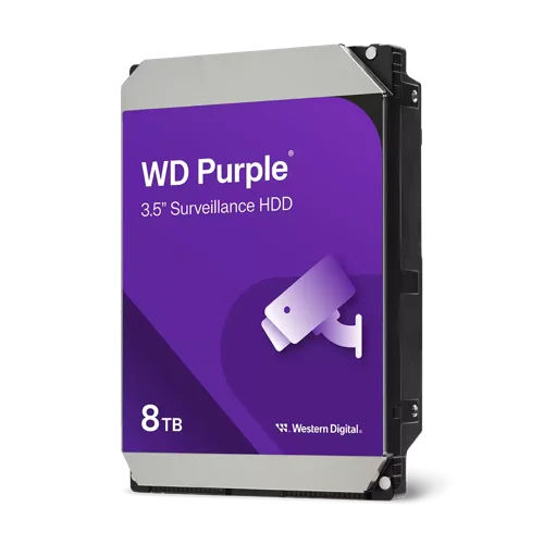 Western Digital Purple 8TB SATA 3.5 Inch Internal Hard Drive