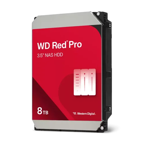 Western Digital Red Pro 8TB SATA 3.5 Inch Internal Hard Drive