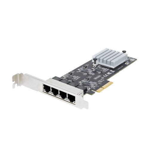 Startech.com 4 Port 2.5Gbps NBASE-T PCIe Network Card Intel I225-V