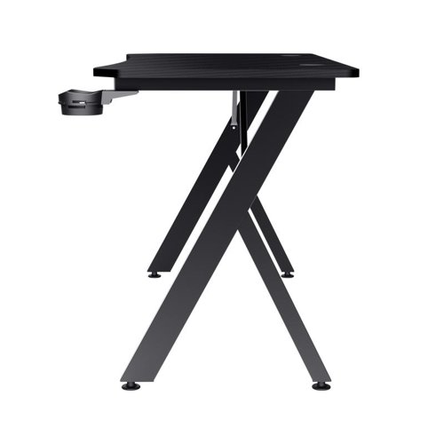 Trust GXT 700 Omnius Black Gaming Desk 120x60x74cm