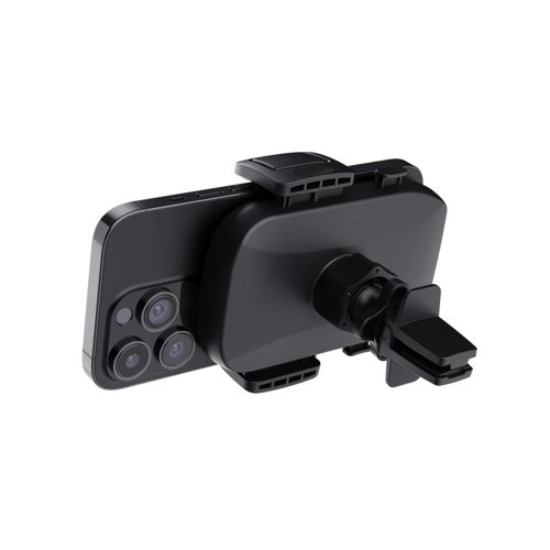 8TR24983 | Car phone holder with air vent mount and rubberised grips, for hands-free calling