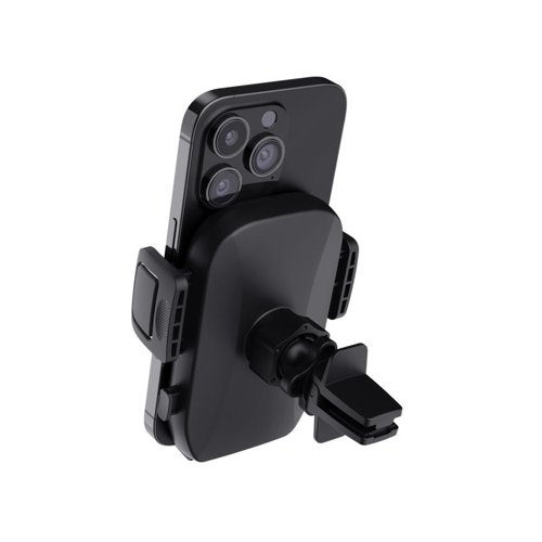 8TR24983 | Car phone holder with air vent mount and rubberised grips, for hands-free calling