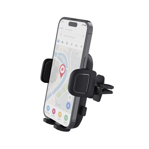 8TR24983 | Car phone holder with air vent mount and rubberised grips, for hands-free calling