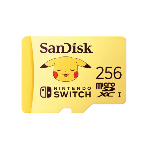 SanDisk Pokemon Nintendo Switch 256GB MicroSDXC Memory Card