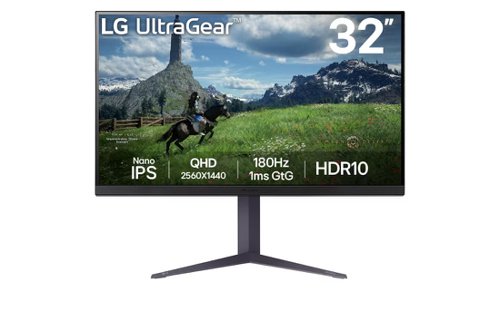 LG 32GS85Q-B UltraGear 32 Inch 2560 x 1440 Pixels Full HD Nano IPS FreeSync HDMI DisplayPort USB Hub Monitor