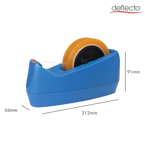 ValueX Large Weighted Tape Dispenser Dual Core Blue - CP170YTBLU 56825DF