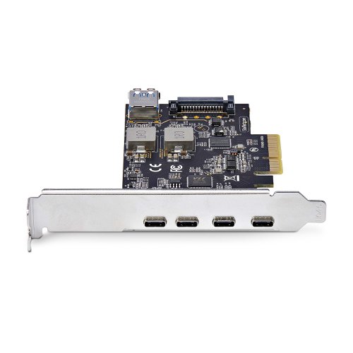 Startech.com 5 Port USB PCIe Card USB 3.2 10Gbps 4x USB-C 1X USB-A Internal Port