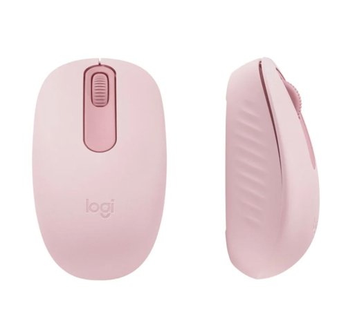 Logitech M196 1000 DPI Wireless Bluetooth Optical Rose Pink Mouse