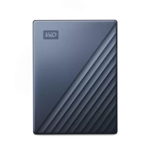 Western Digital My Passport Ultra 6TB USB-C Blue External Hard Drive