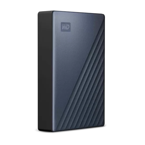 Western Digital My Passport Ultra 6TB USB-C Blue External Hard Drive 8WD10441346