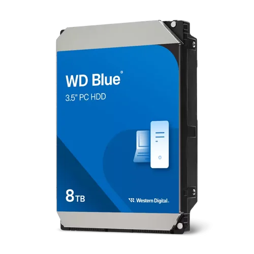 Western Digital Blue 8TB SATA 3.5 Inch 5640 RPM Internal Hard Drive  8WD10441364