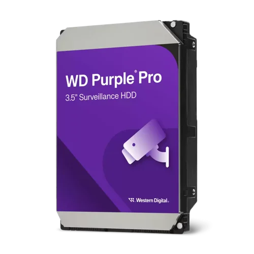 8WD10441354 | WD Purple Pro drives are designed for advanced AI-enabled recorders, video analytics servers and deep learning solutions requiring additional capacity, performance and workload capability.