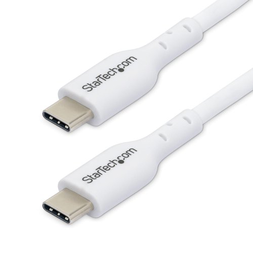 StarTech.com 3m USB-C White Charging Cable with 60W Power Delivery