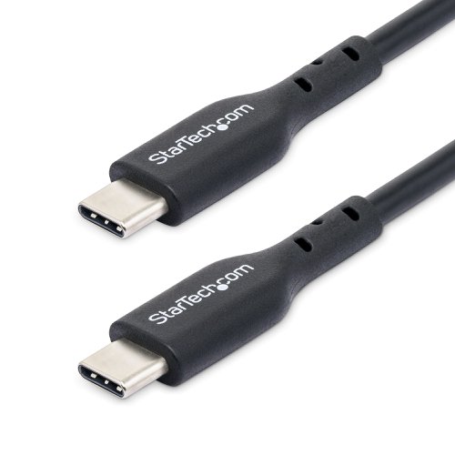 StarTech.com 3m USB-C Black Charging Cable with 60W Power Delivery