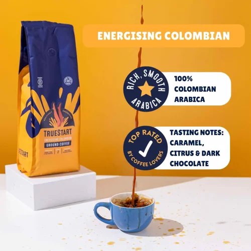 An exceptional coffee that should be on every coffee drinkers list to try. A rich, strong body, with notes of citrus, and caramel with a lasting finish of nutty dark chocolate.