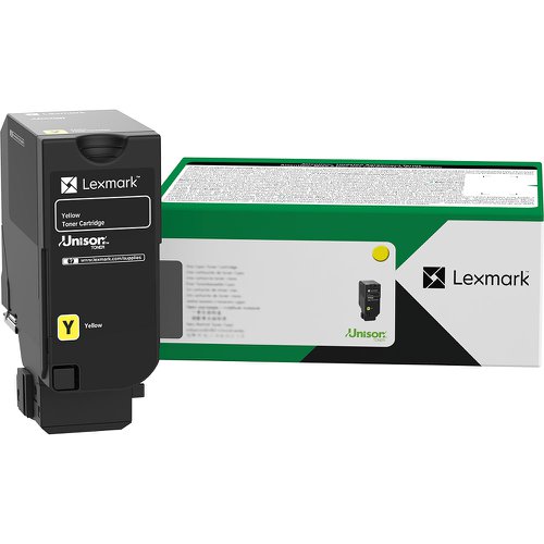 Lexmark 71C2HY0 Toner-kit Yellow high-capacity return program 10.500 pages ISO/IEC 19752 for Lexmark CS 730/735/CX 730/CX 735