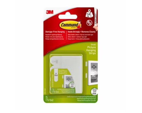 3M Command Small Picture Hanging Strips Value Pack White (Pack 12) - 7100235932