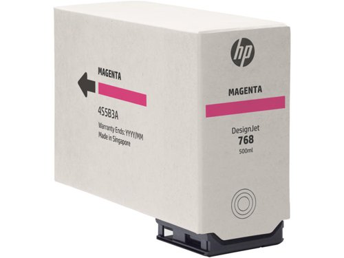HP No 768 Magenta Ink Cartridge 500ml - 4S5B3A