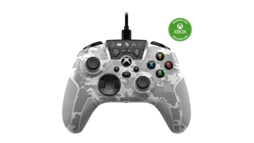 The Turtle Beach® Recon™ Cloud Hybrid Controller is built for wireless gaming on Android 8.0+ devices & Windows PCs, and wired gaming on Xbox Series XS, Xbox One, and Windows PCs. All-new for the Recon™ Cloud, take your game wireless with Bluetooth® connectivity for Android 8.0+ devices and Windows 10/11 PCs. An adjustable, detachable phone clip offers secure smartphone mounting, and a long-lasting 30+ hour wireless battery lets you play for hours on Xbox Game Pass, Stadia, Steam Link and more. Plus, popular features from the Recon™ Controller carry over into the Recon™ Cloud, like Superhuman Hearing®, EQ presets, ergonomic cooling grips and next-gen vibration feedback.