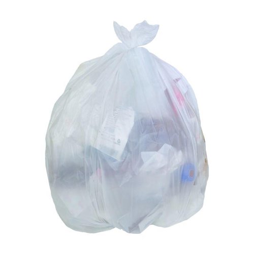 ValueX Heavy Duty Refuse Sacks 190x730x980mm On A Roll 90L Packed 8x25 Clear (Pack 200) - LBROLL