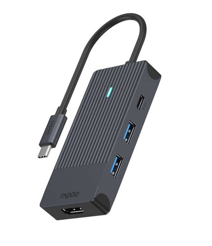 Rapoo UCM-2001 4-in-1 USB-C Multiport Adapter