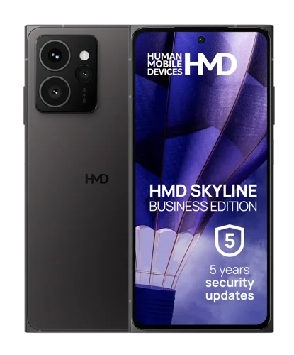 HMD Skyline Business Edition 6.55 Inch 5G Dual SIM 8GB RAM 256GB Storage Black Mobile Phone