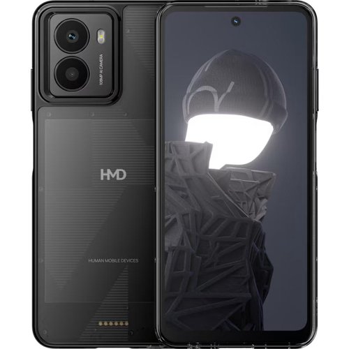 HMD Fusion 6.56 Inch 5G Dual SIM 6GB RAM 128GB Storage Noir Black Mobile Phone