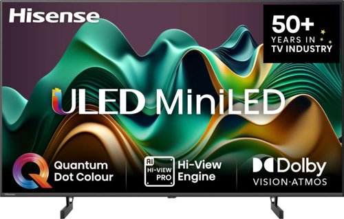 Hisense U6N 50 Inch 3840 x 2160 Pixels 4K Ultra HD HDMI USB Bluetooth Mini LED Smart TV