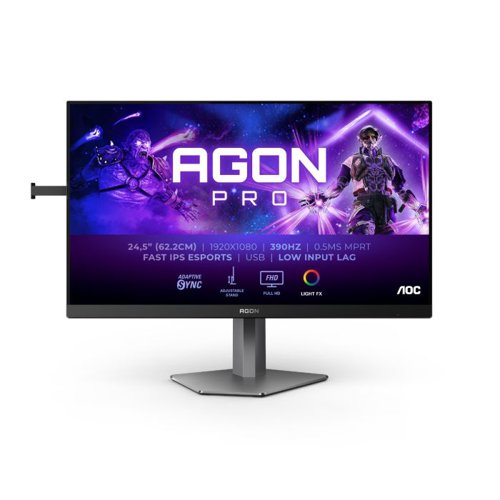 AOC AGON PRO AG256FS 24.5 Inch 1920 x 1080 Pixels Full HD Fast IPS HDMI DisplayPort Gaming Monitor