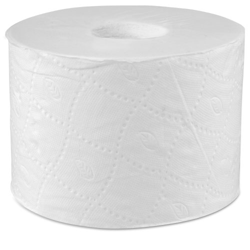 Tork 472630 OptiServe Coreless T7 Mid-Size Toilet Roll Advanced 2-Ply White 93x115mm x 93m [Pack 24]