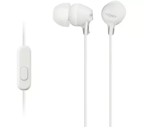 Sony MDR-EX15AP White Wired Earphones